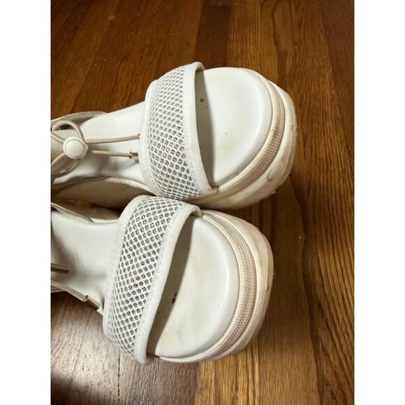 Nero Giardini Bungee Platform Wedge Sandal Size 39 - Picture 6 of 11